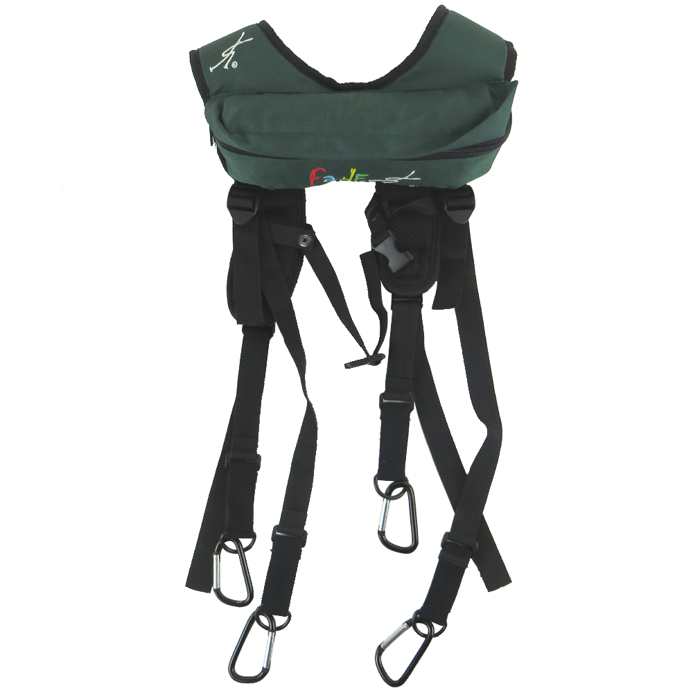 FADE Gear WeatherGuard Disc Golf Bag Suspenders with Rain Cover - Korvel