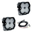 Baja Designs Squadron 2.0 Pro Black LED Light Pod Pair