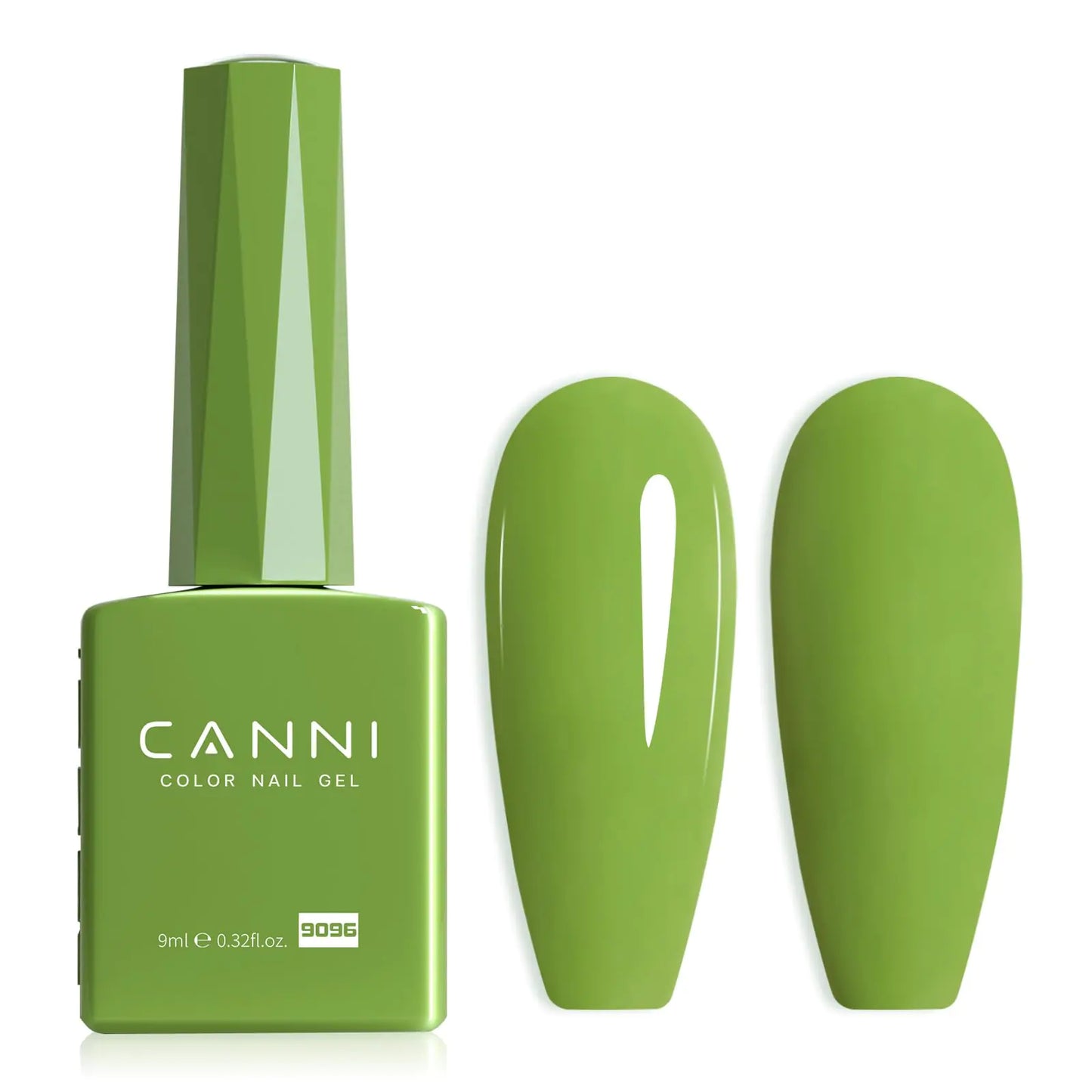 CANNI Vernis à Ongles Gel Pastel Lime Sage - Fini Brillant