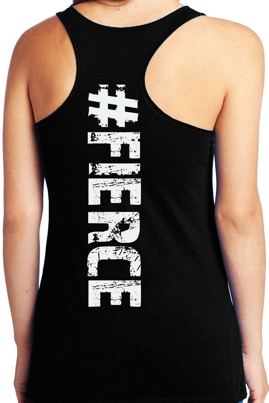 Camiseta sin mangas FIERCE para mujer