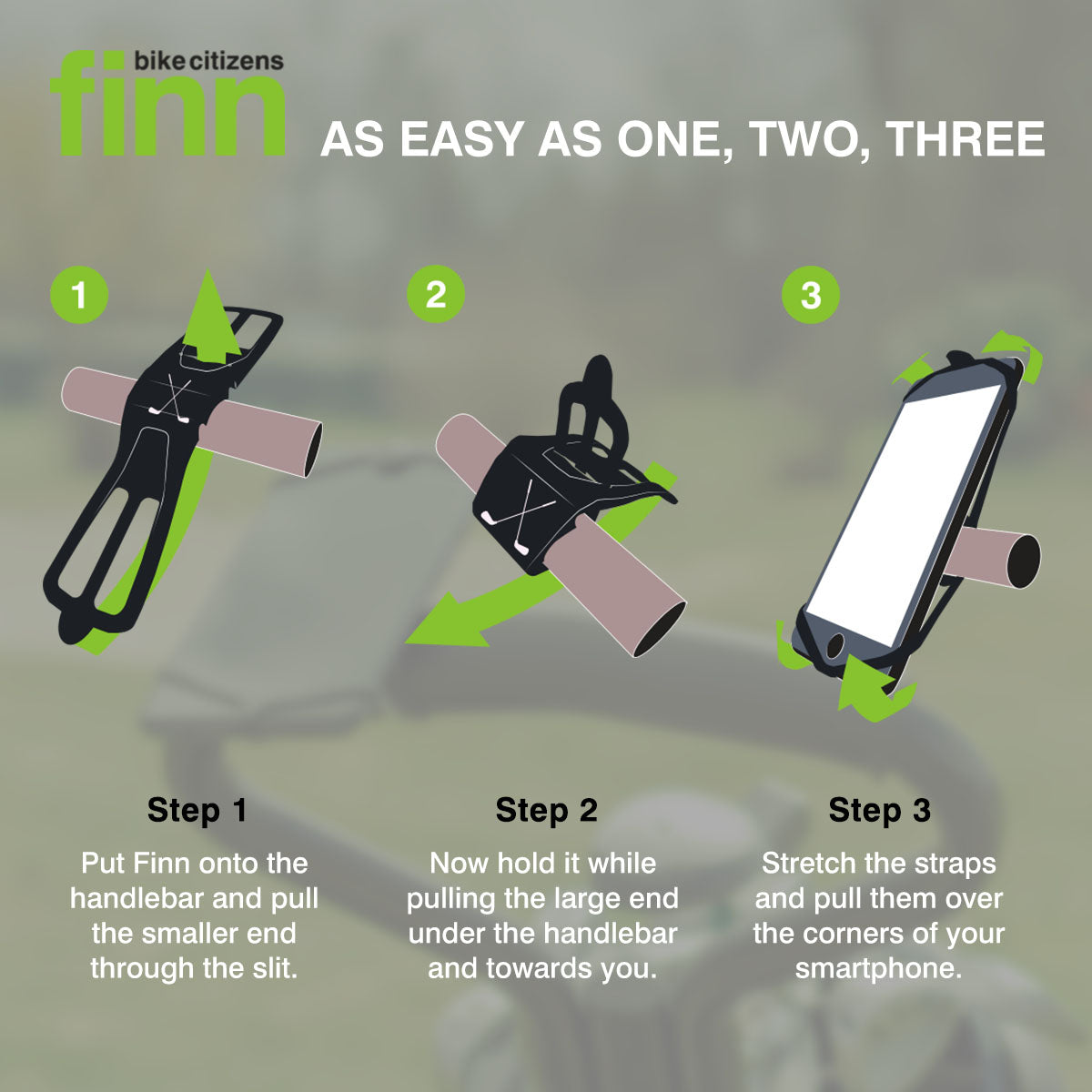 FINN - Universal Phone Mount for Cyclists