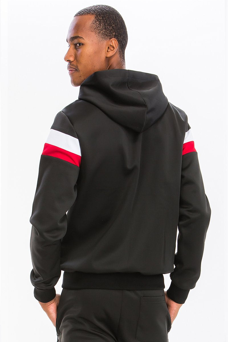 Conjunto de Pista Impreso de Poliéster y Spandex