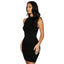 Vestido de Verano Bodycon Sin Mangas de Canalé para Mujeres