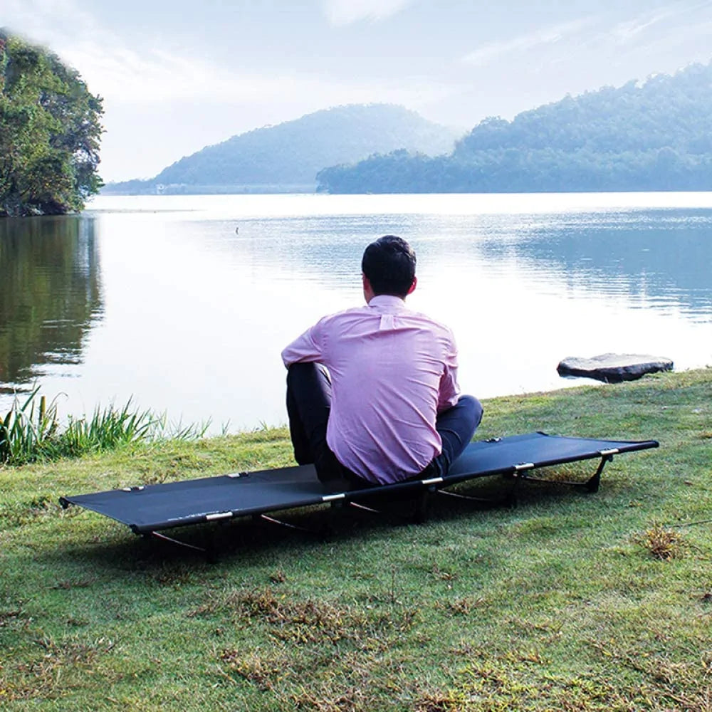 Cama de Camping Plegable Premium para Máximo Confort