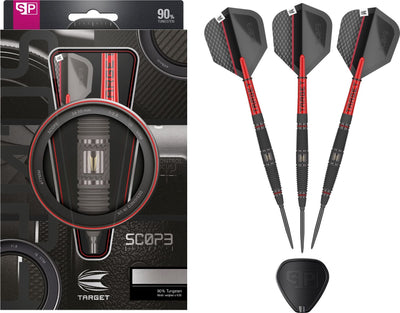 Precision Crafted Scope Swiss Point Steel Tip Darts - Korvel