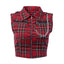Gothic Chic Crop Top for Women