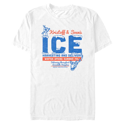 Men's Disney Kristoff & Sven Ice Harvesting T-Shirt