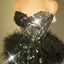Conjunto de Falda de Cadena de Rhinestones Elegante