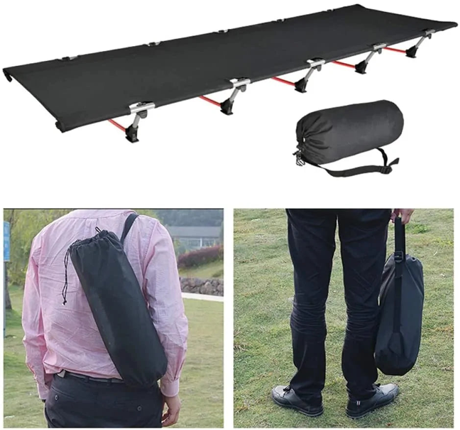 Cama de Camping Plegable Premium para Máximo Confort