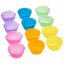 Cups à pâtisserie en silicone réutilisables premium - Pack de 12