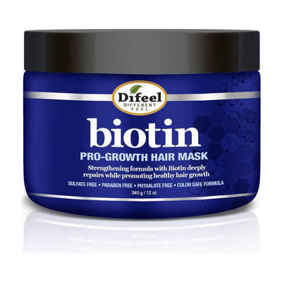 Difeel Biotin Pro-Growth Hair Mask - 12 Oz