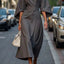 Elegant Batwing Sleeve Dress for Women