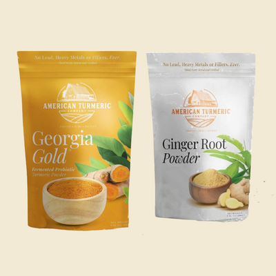 Organic Fermented Turmeric & Ginger Powder Bundle - Korvel