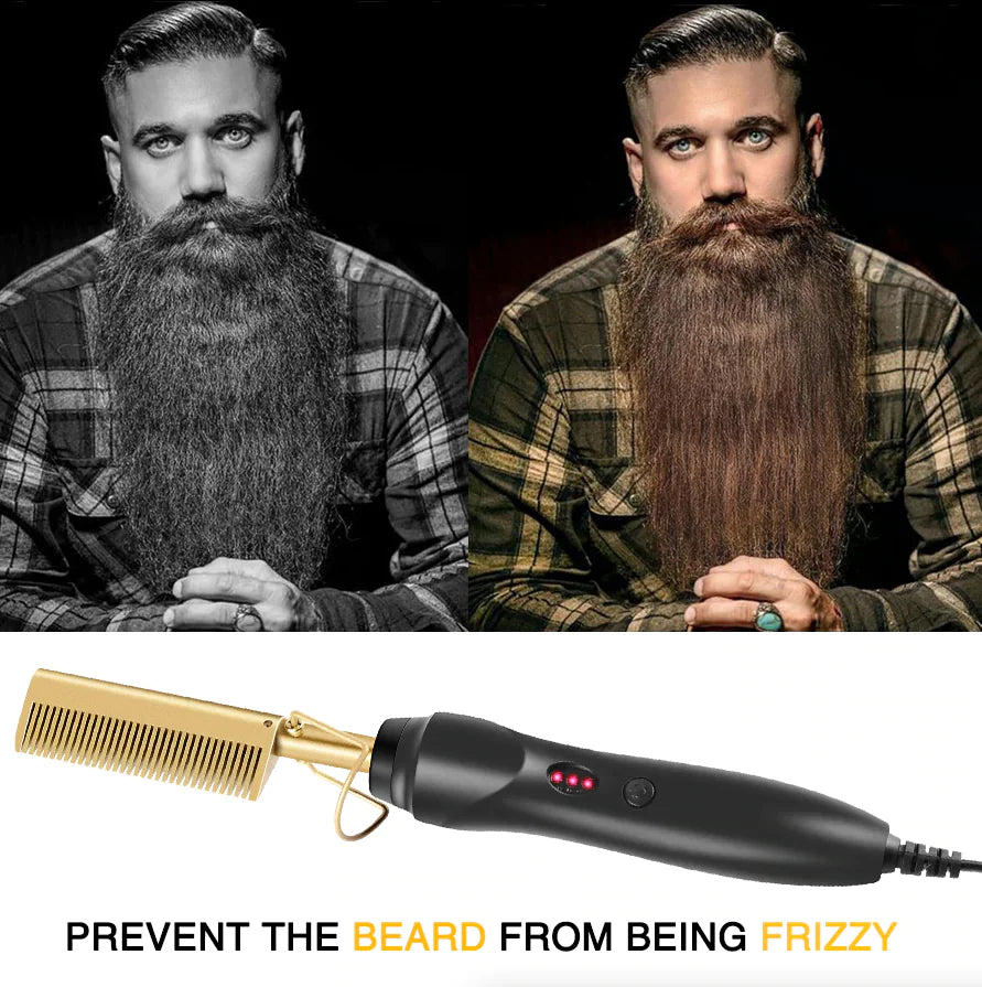 Pro Electric Beard Straightening Comb