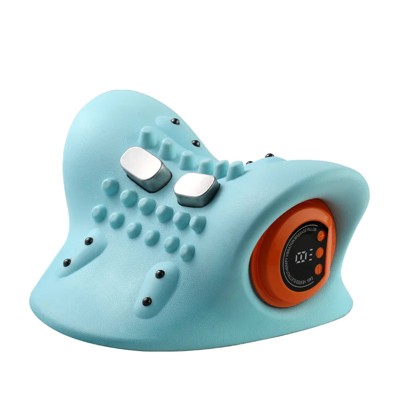 Almohada Masajeador Cervical Portátil