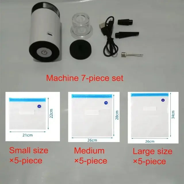 Kit de scellage sous vide manuel 2024