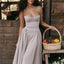 Vestido Midi Elegante con Tirantes de Espagueti