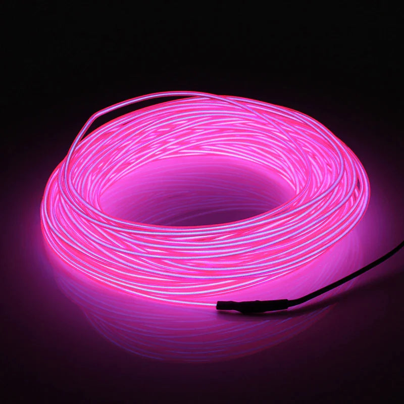 Guirlande lumineuse LED EL Neon avec contrôleur