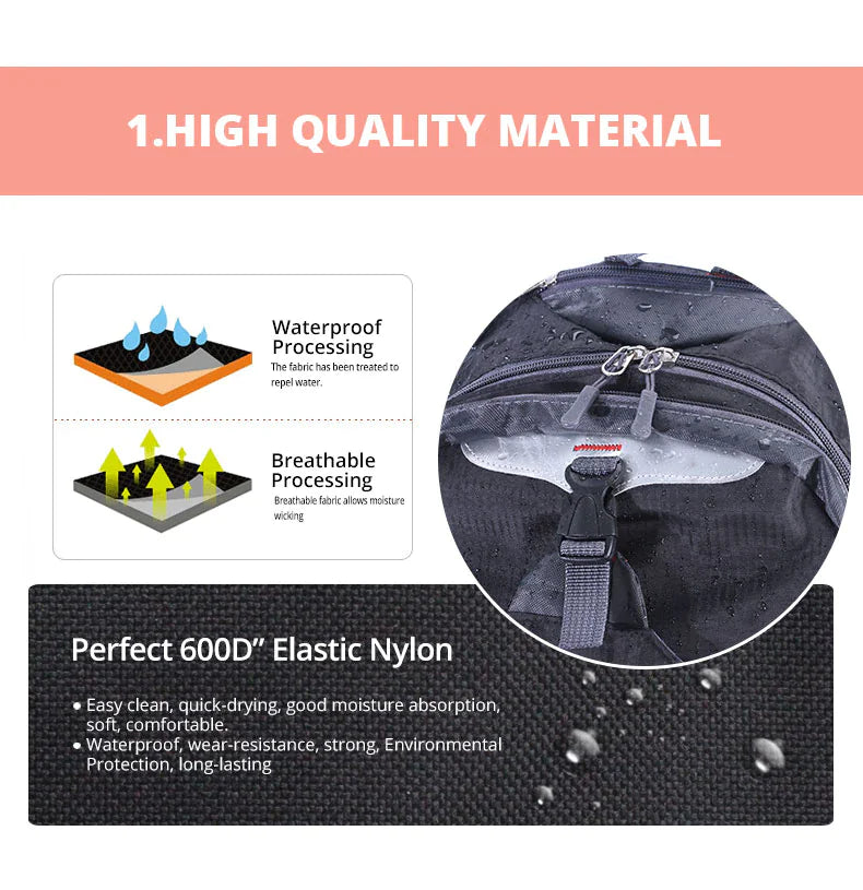 Mochila de Viaje Premium de 40L para Hombres y Mujeres