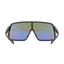 Forza Sunglasses - Black/Blue Anti-Reflective Mirrored Lenses