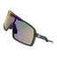 Forza Sunglasses - Black/Blue Anti-Reflective Mirrored Lenses