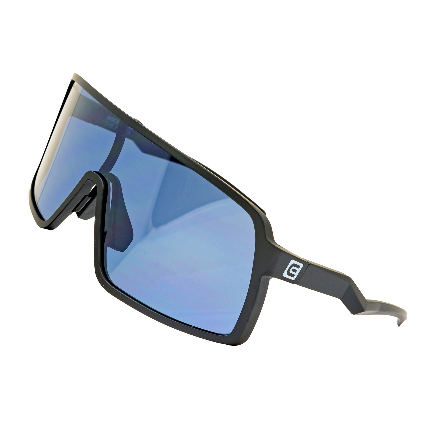 Forza Sunglasses - Black/Blue Anti-Reflective & Oleo-phobic Lenses - Korvel