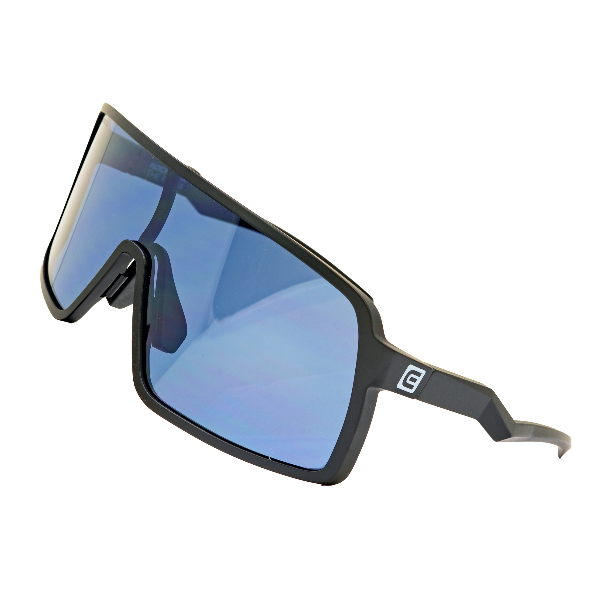 Forza Sunglasses - Black/Blue Anti-Reflective & Oleo-phobic Lenses - Korvel