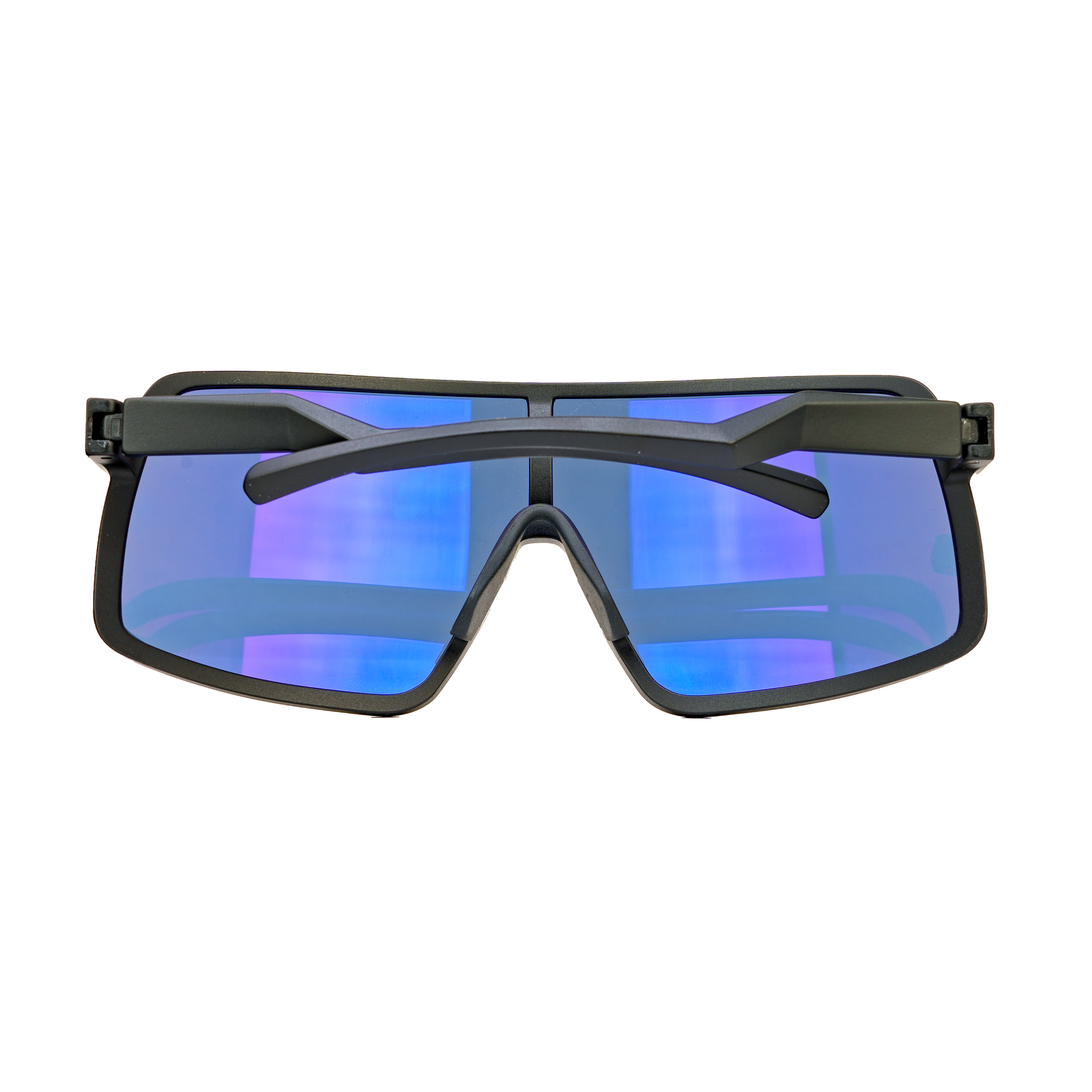 Forza Sunglasses - Black/Blue Anti-Reflective & Oleo-phobic Lenses - Korvel