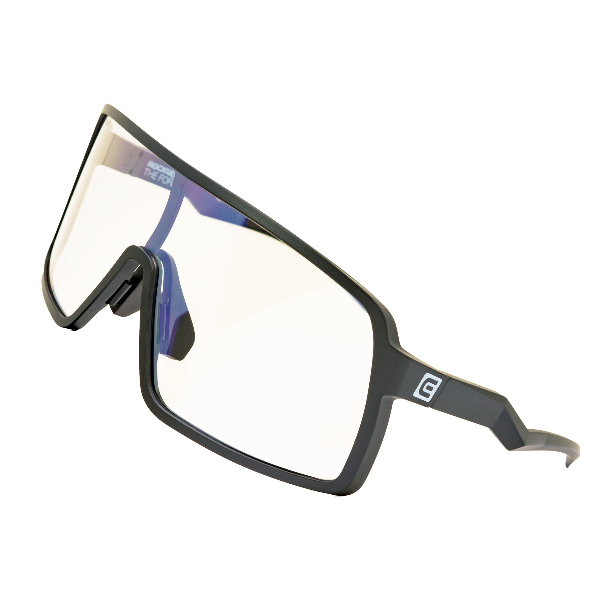 Forza Sunglasses - Black/Clear Anti-Reflective & Oleo-phobic Lens - Korvel