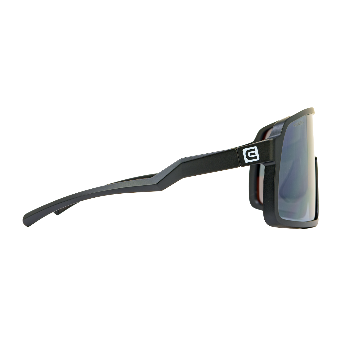 Forza Sunglasses - Black/Silver with Anti-Reflective Mirrored Lenses - Korvel