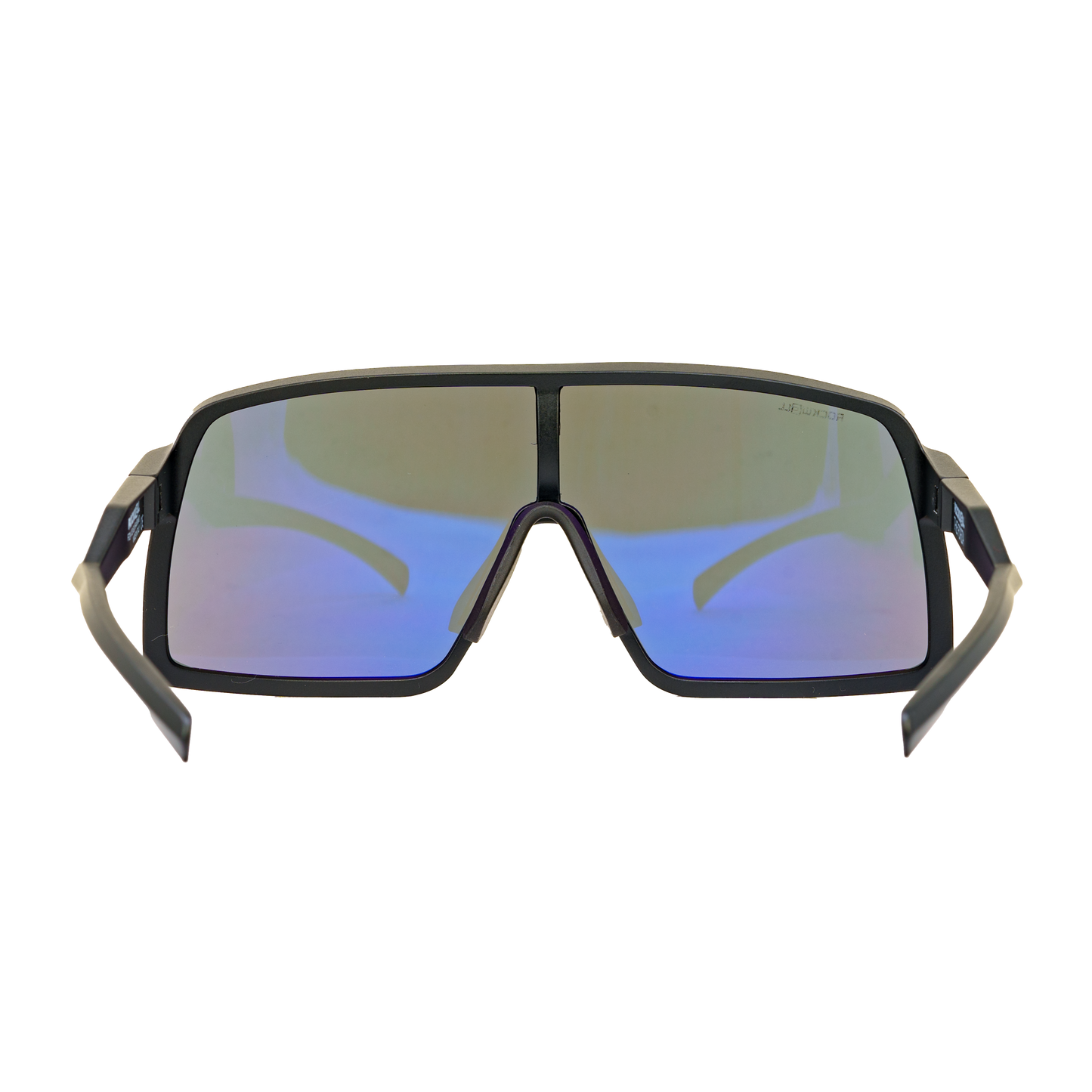 Forza Sunglasses - Black/Silver with Anti-Reflective Mirrored Lenses - Korvel