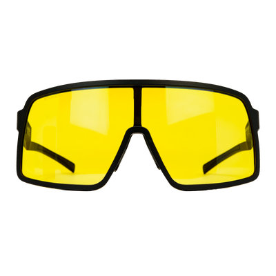 Forza Anti-Reflective Sunglasses in Black/Yellow - Korvel
