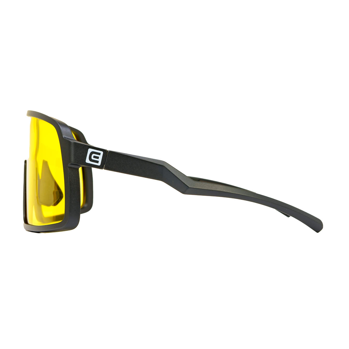 Forza Anti-Reflective Sunglasses in Black/Yellow - Korvel