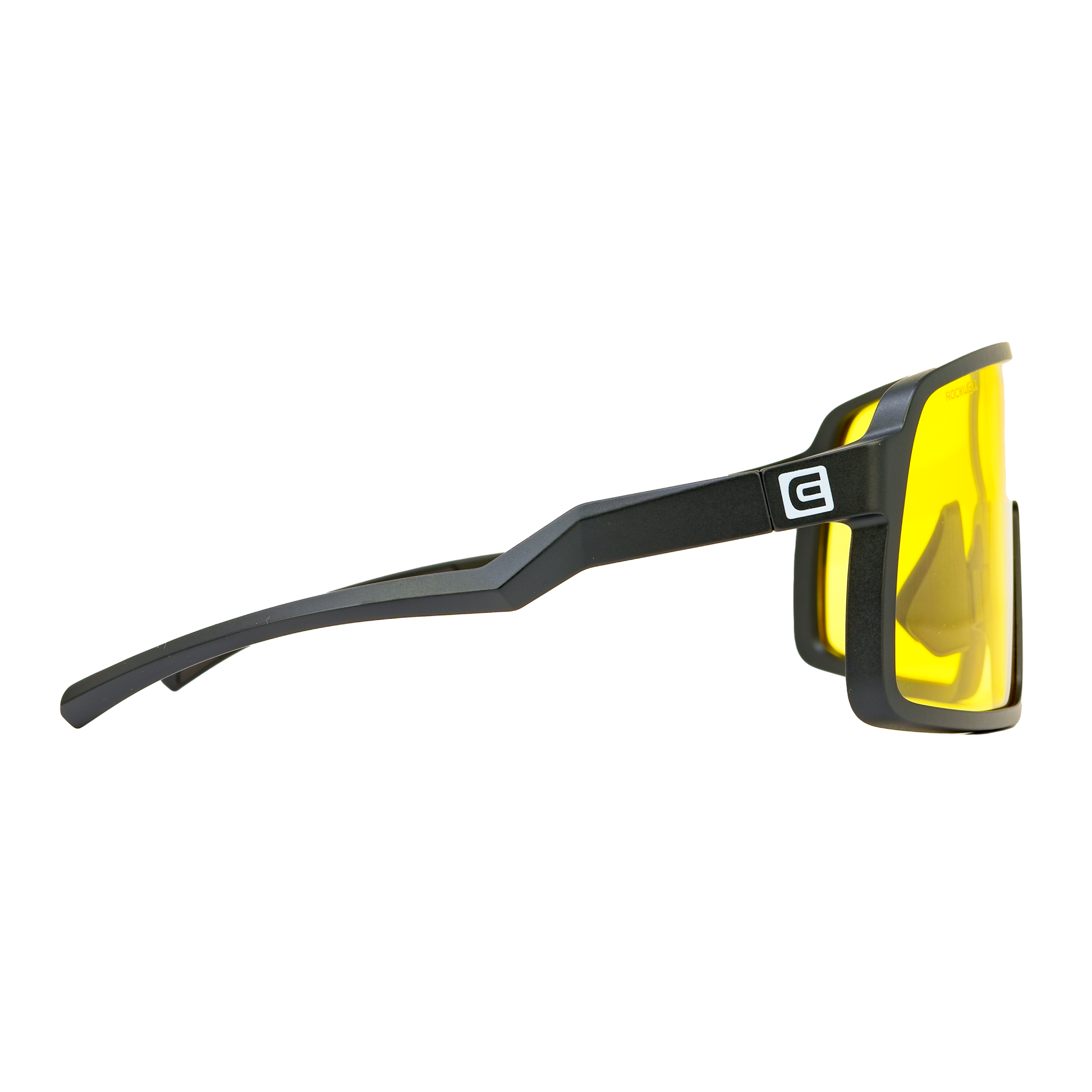 Forza Anti-Reflective Sunglasses in Black/Yellow - Korvel