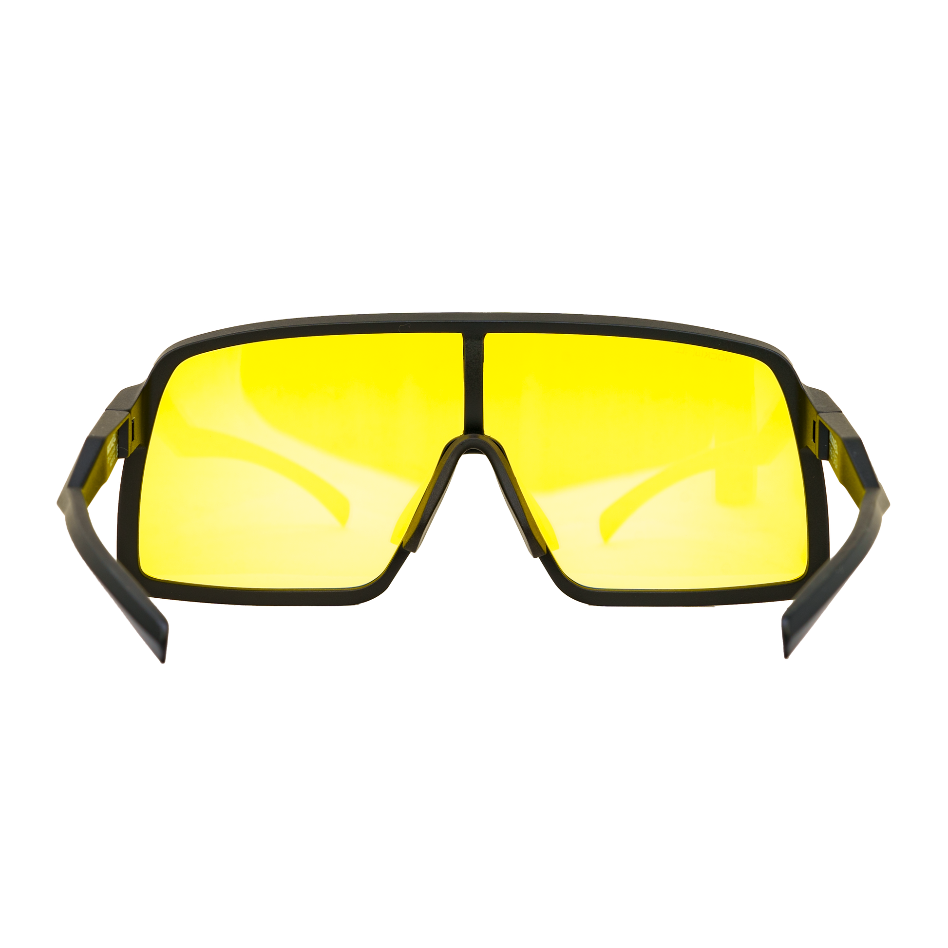 Forza Anti-Reflective Sunglasses in Black/Yellow - Korvel