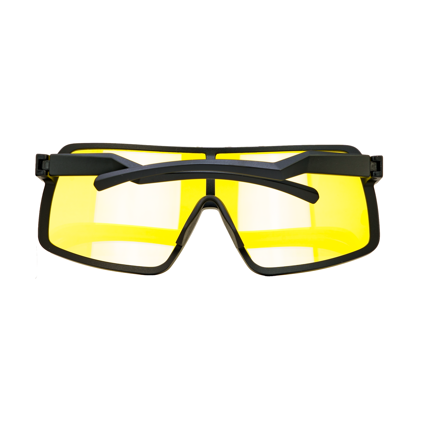 Forza Anti-Reflective Sunglasses in Black/Yellow - Korvel