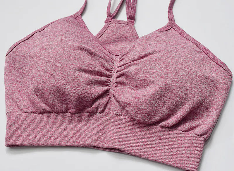 Crop Top et Brassière de Yoga Transfrontalier - Vêtements de Sport Élégants