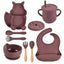 Premium Baby Silicone Feeding Set for Easy Mealtime