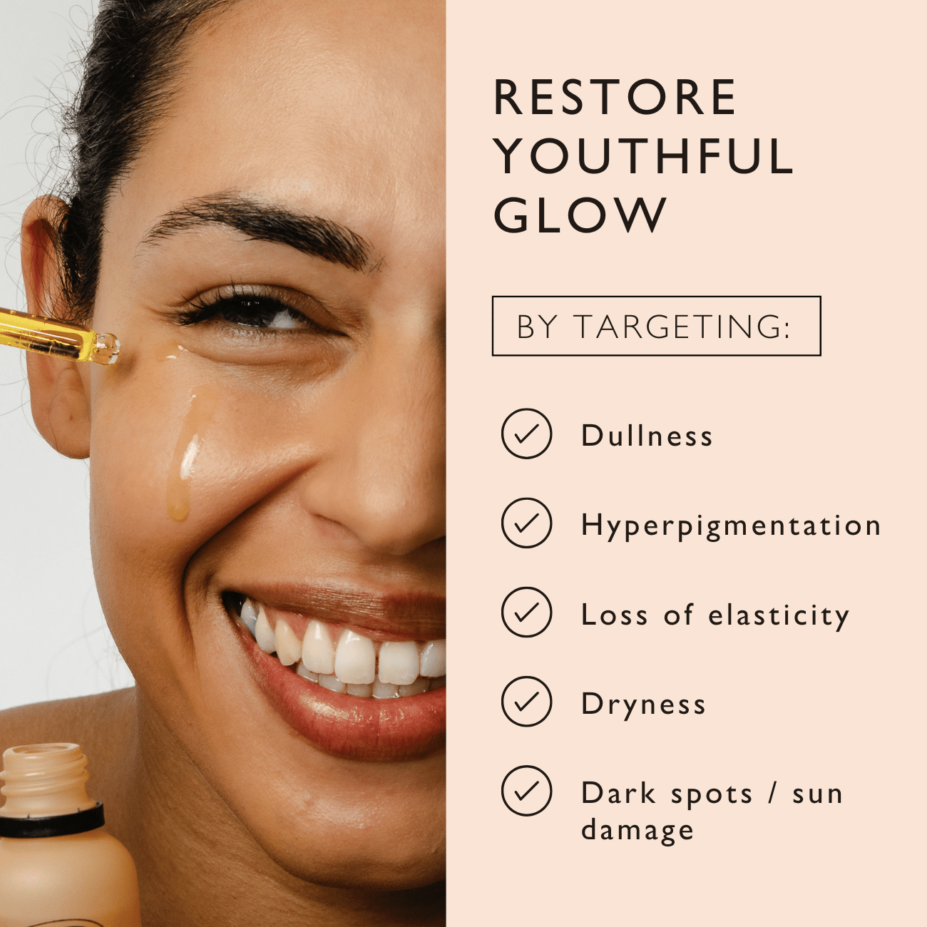 Organic Face Oil with Coffee Extract - Travel Size