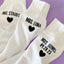 Personalized Bride Sweatshirt with Heart Detail