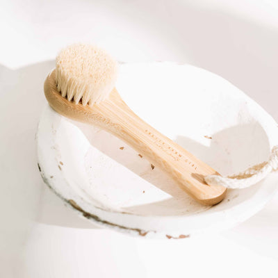 Premium Dry Face Brush for Gentle Exfoliation