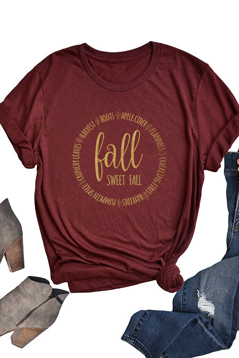 Fall Sweet Fall T-Shirt - Korvel
