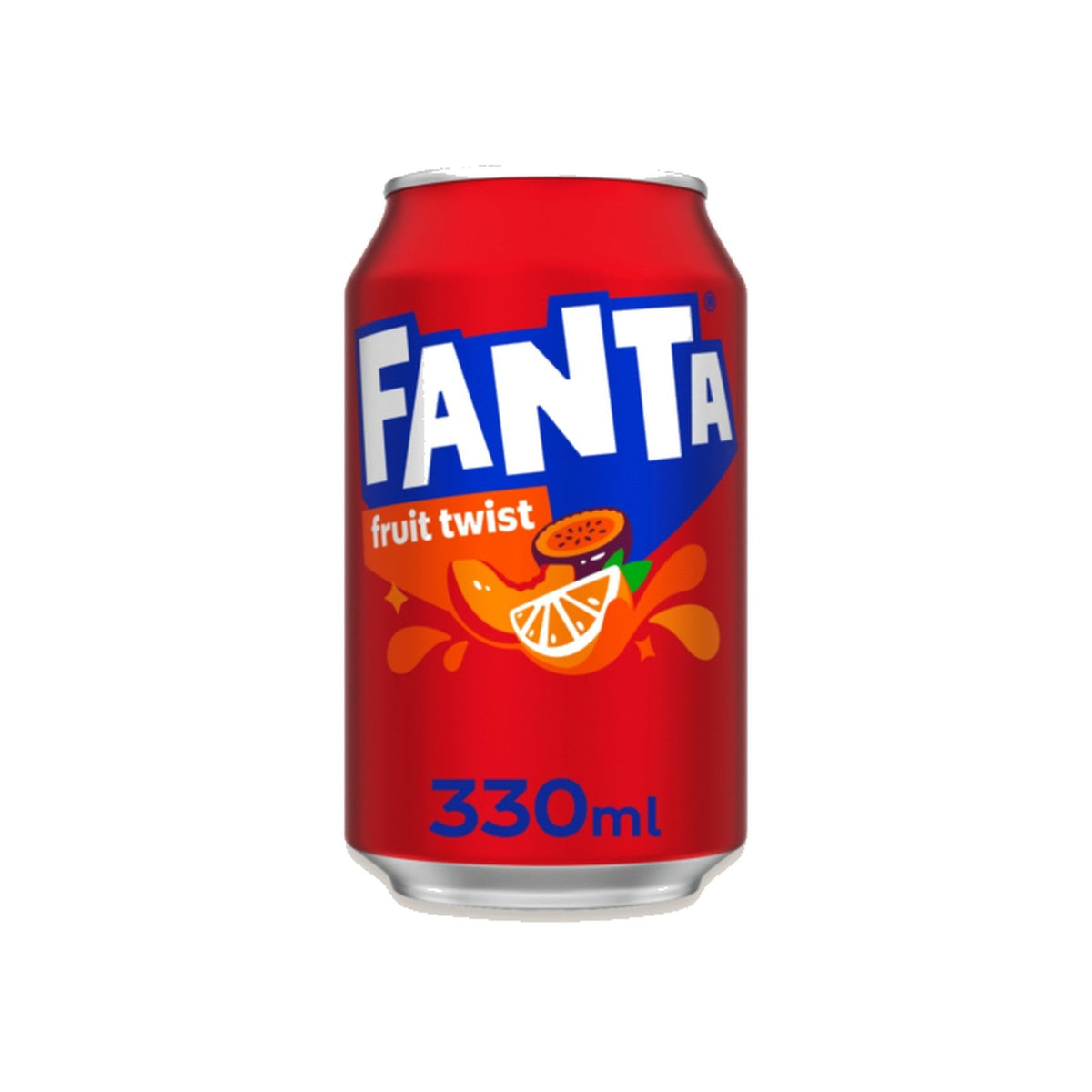 Soda Fanta Fruit Twist – Boisson gazeuse aux agrumes et fruits tropicaux