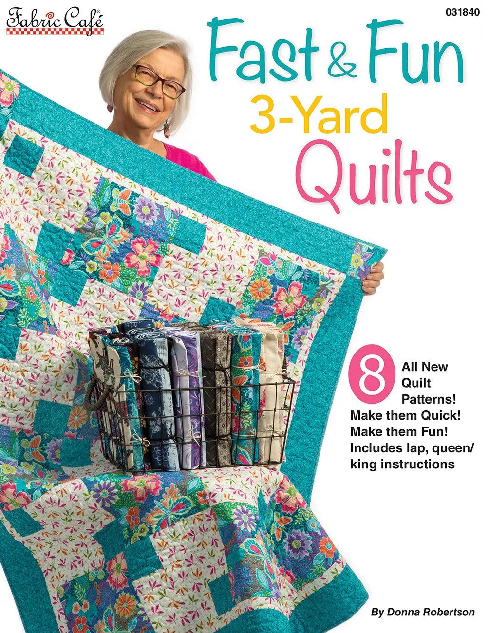 Libro de Quilts Rápidos y Divertidos de 3 Yardas