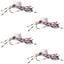 Fat Albert Pink Foam Grasshopper Flies - 4 Pack, Size 10 - Korvel