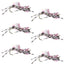 Fat Albert Pink Foam Grasshopper Fly - 6 Pack Size 10 - Korvel