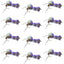 Fat Albert Purple Foam Grasshopper Flies - 12 Pack Size 10 - Korvel