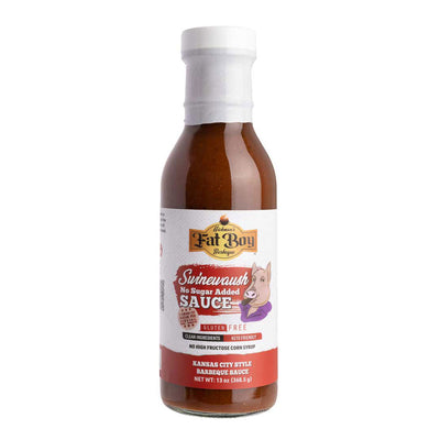 Swinewaush No Sugar Added Gluten Free Natural BBQ Sauce 13 oz - Korvel