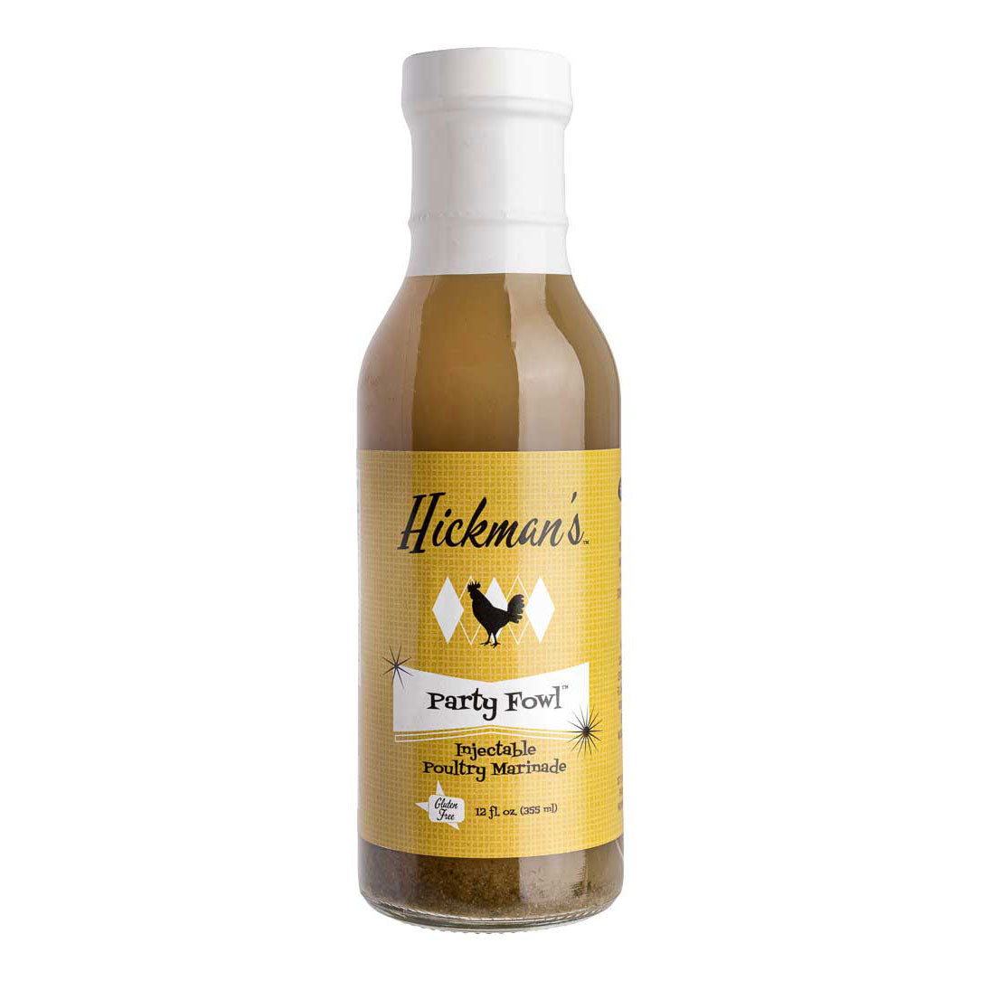 Marinado Injectable de Aves Party Fowl de Hickman - Paquete de 2