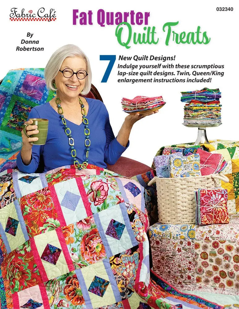 Livre de modèles de quilts Fat Quarter Quilt Treats